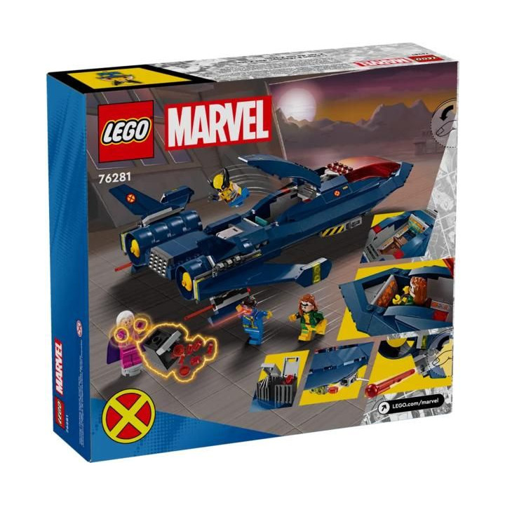 LEGO Marvel - Tryskáč X-Men X-Jet