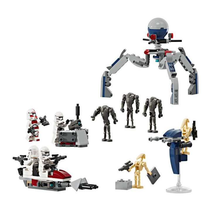LEGO Star Wars - Bitevní balíček klonového vojáka a bitevního droida