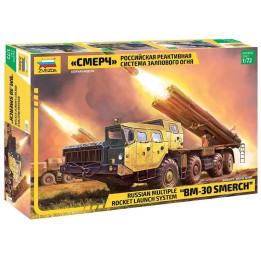 Model kit military 5072 - Multiple Rocket launch system "SMERCH" (1:72)