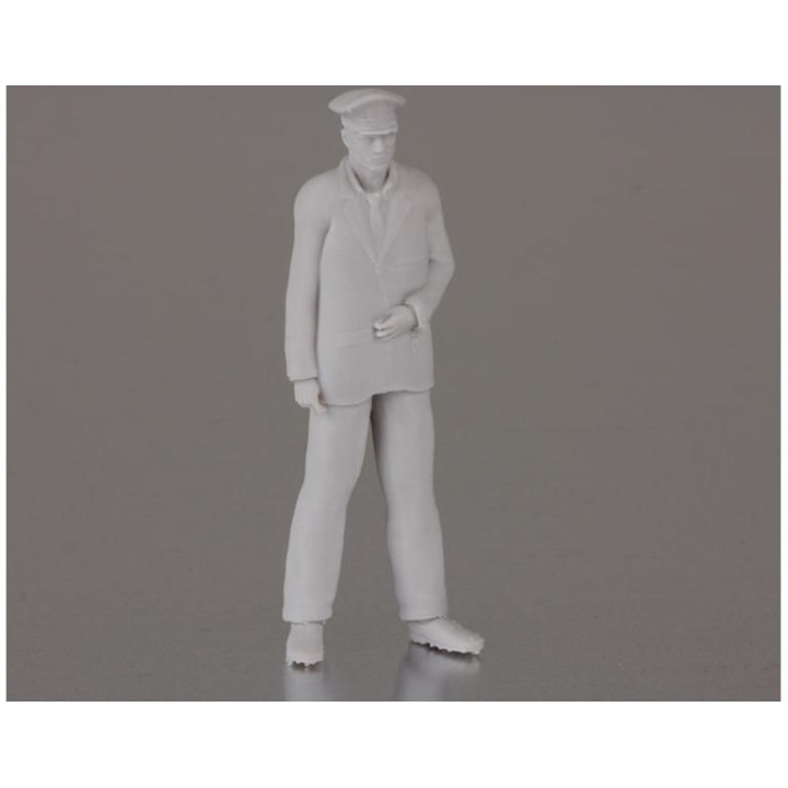Krick Figurka stojící kapitán 1:25 nenabarvená