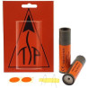 Raketový motor TSP E12-8 pro modely raket (2 ks v balení). Rozměr ø24 x 95 mm, impuls 36 N·s, trvání tahu 3,3 s, zpoždění výmětu 8 s. Kategorie P1, prodej osobám starších 18 let! Nakoupením potvrzujete splnění uvedené věkové hranice (při dodání bude věk kontrolován přepravcem).