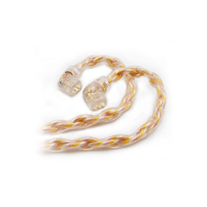 KZ 784 Core Gold Silver Mixed Cable (C Pin)