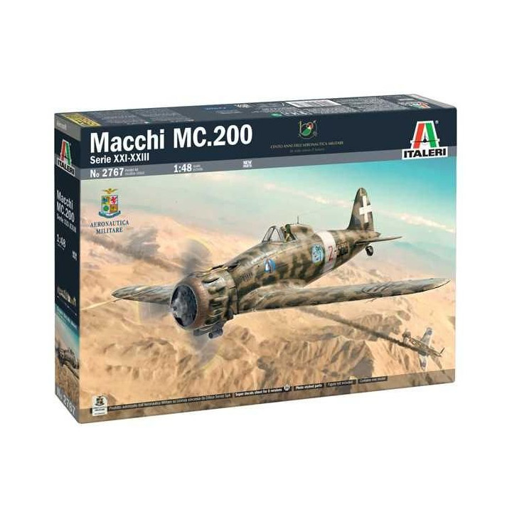 Model Kit letadlo 2767 - MACCHI MC.200 XXI serie (1:48)