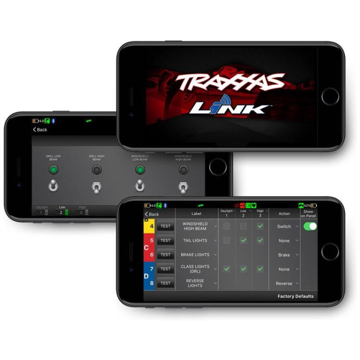 Traxxas sada LED osvětlení kompletní: X-Maxx, XRT
