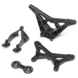 Losi věž tlumičů přední a zadní, lože křídla: Mini-B