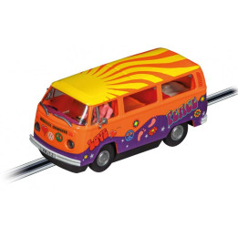 Auto Carrera D132 - 31095 VW Bus T2b Peace&amp,Love