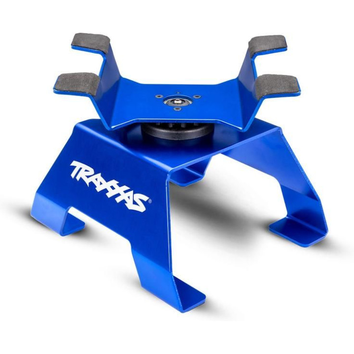 Traxxas stojánek na auta malý modrý
