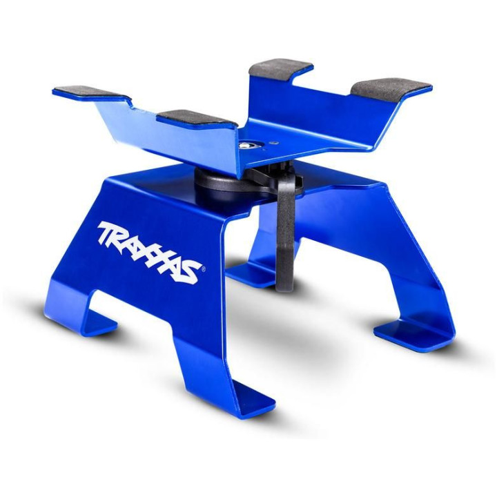 Traxxas stojánek na auta malý modrý