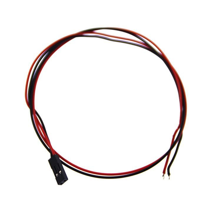 Kabel s přijímačovým konektorem 24AWG 40cm