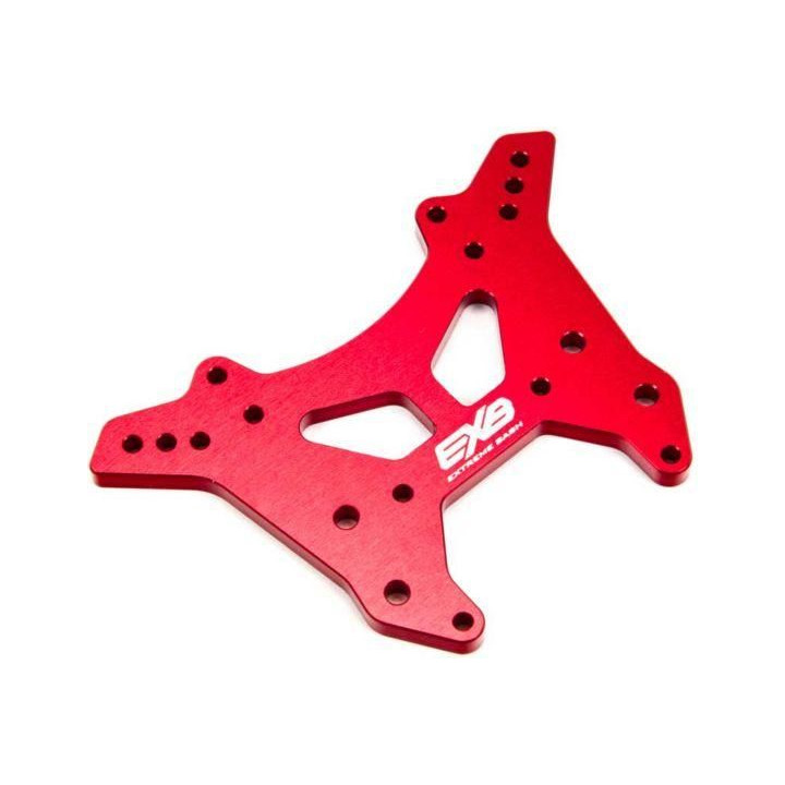 Arrma věž tlumičů přední L CNC 7075 T6 hliník, červená