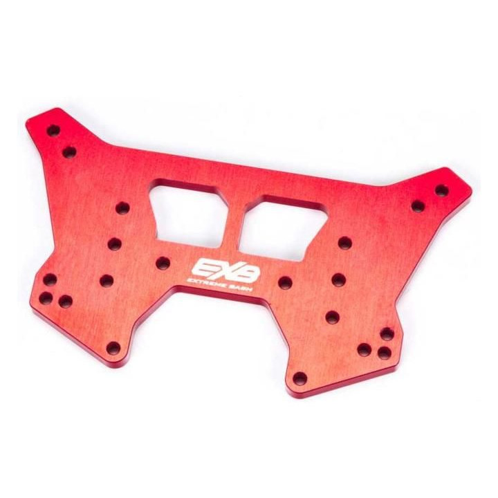 Arrma věž tlumičů zadní RS CNC 7075 T6 hliník, červená