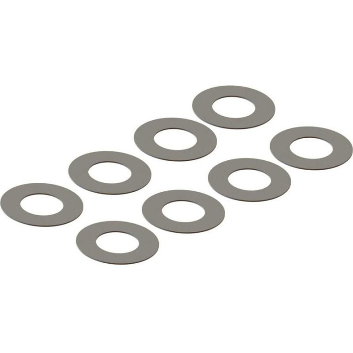 Arrma podložka 6.2x11.9x0.2mm (8)