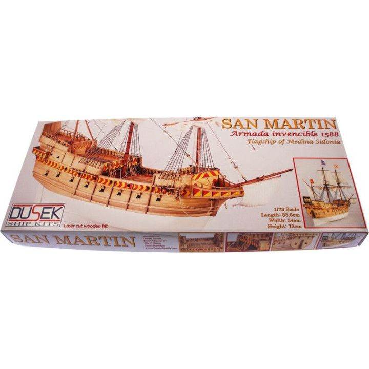 Dušek San Martin 1588 1:72 kit