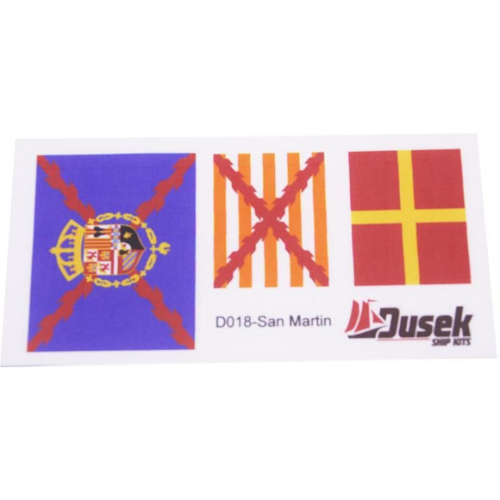 Dušek San Martin 1588 1:72 kit
