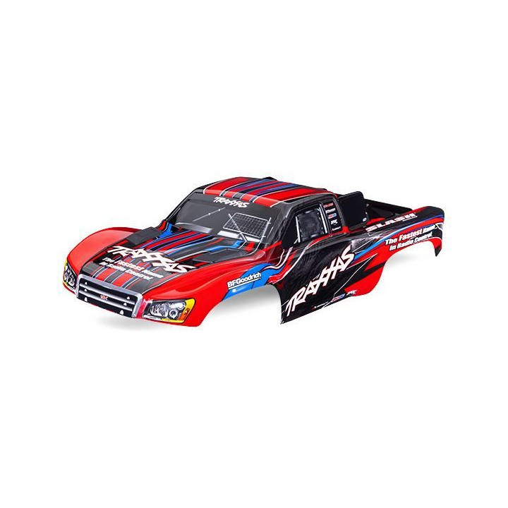 Traxxas karosérie Slash 2WD červená (bezsponková)