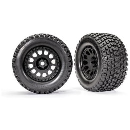 Traxxas kolo 4.3/5.7", disk XRT Race černý, pneu Gravix (pár)