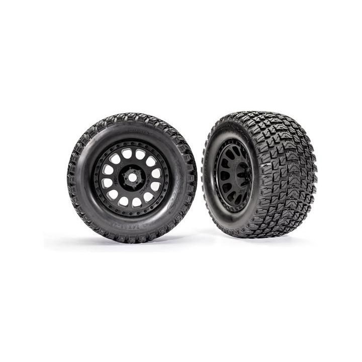 Traxxas kolo 4.3/5.7", disk XRT Race černý, pneu Gravix (pár)
