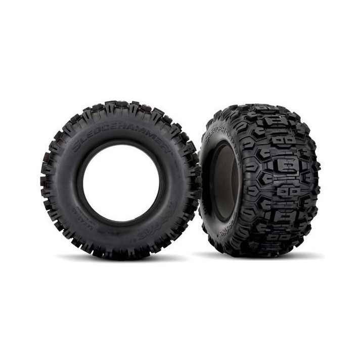 Traxxas pneu 4.3/5.7" Sledgehammer (belted) (pár)
