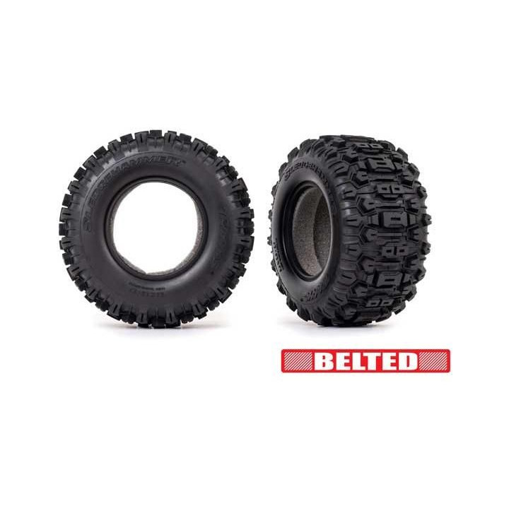 Traxxas pneu 2.9/3.8" Sledgehammer All-Terrain (belted) (2)