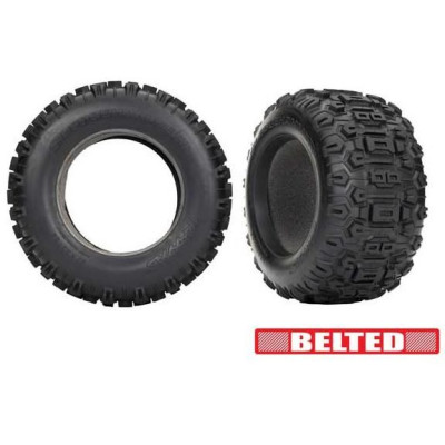Traxxas pneu 3.8" Sledgehammer (belted) (2)