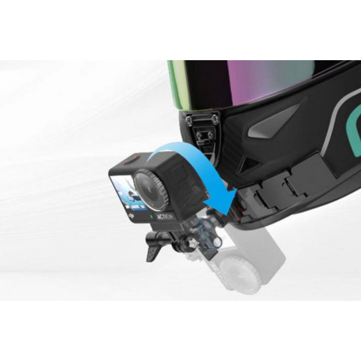 Flexible Helmet Mount for Action Cameras