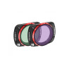 Sada dvou variabilních ND filtrů Freewell pro akční kamery DJI Osmo Pocket 3 a 4. Sada obsahuje filtry VND1-5 a VND6-9.