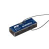 Pokročilý osmikanálový telemetrický 2,4GHz přijímač Twin 2,4 GHz s vstupními a výstupními porty S.BUS (až 24 kanálů). Integrovaný precizní variometr. Černá skříňka pro uchování základních letových dat. Chytré automatické párování. Bezdrátové aktualizace firmwaru. Hmotnost 9,8 g; rozměry 54×20×10 mm.
