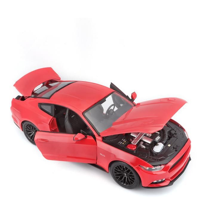 Maisto Ford Mustang GT 2015 1:18 červená
