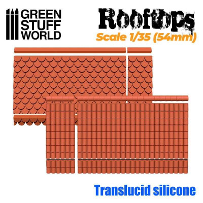 Silikón forma Strechy - 1/35 (54 mm)