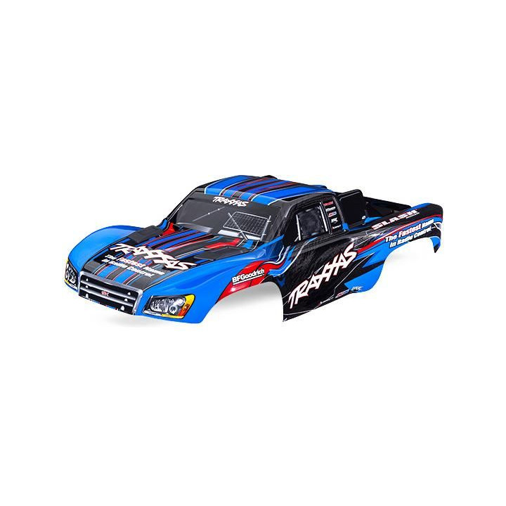 Traxxas karosérie Slash 2WD modrá (bezsponková)