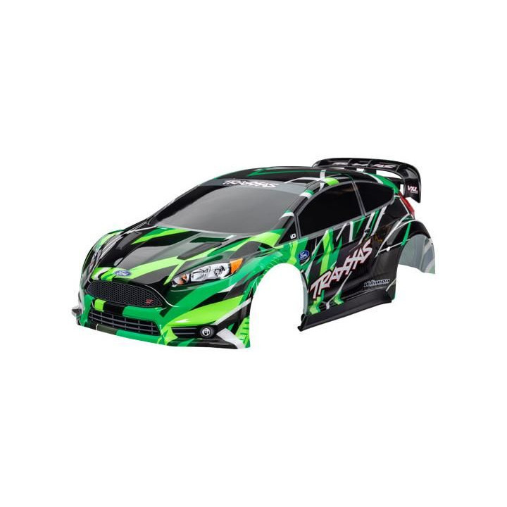 Traxxas karosérie Ford Fiesta ST Rally VXL zelená