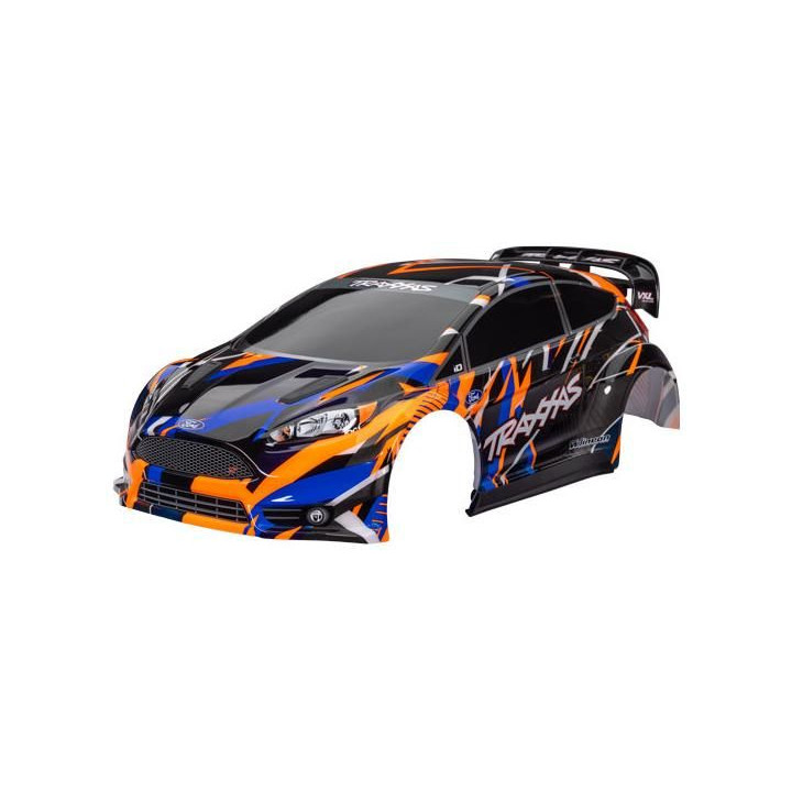 Traxxas karosérie Ford Fiesta ST Rally VXL oranžová