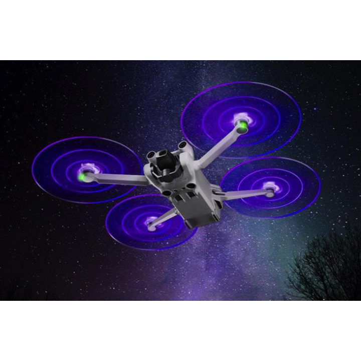 DJI Mini 4 Pro / Mini 3 Pro - LED Flash vrtule (2 pár) (vč Aku)