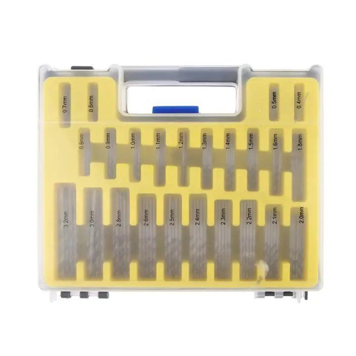 0,4 mm-3,2 150 ks Súprava mini špirálových vrtákov HSS