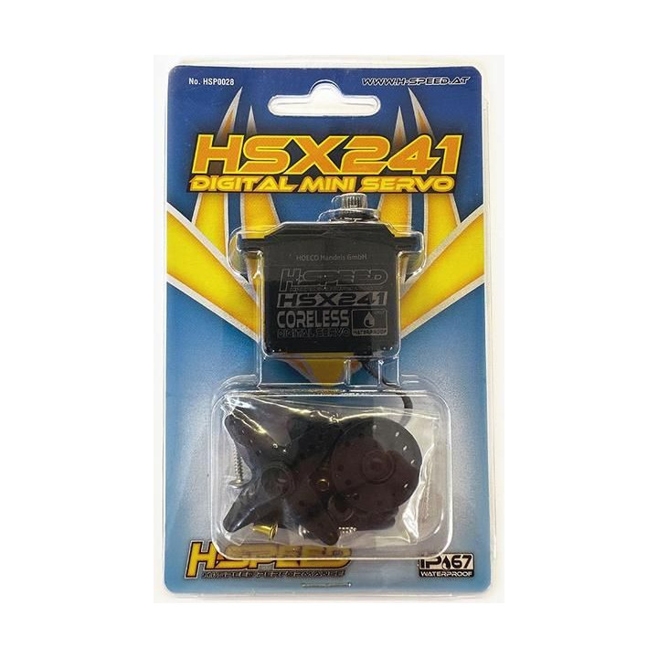 H-Speed servo HSX241 6.0kg.cm 0.085s/60°