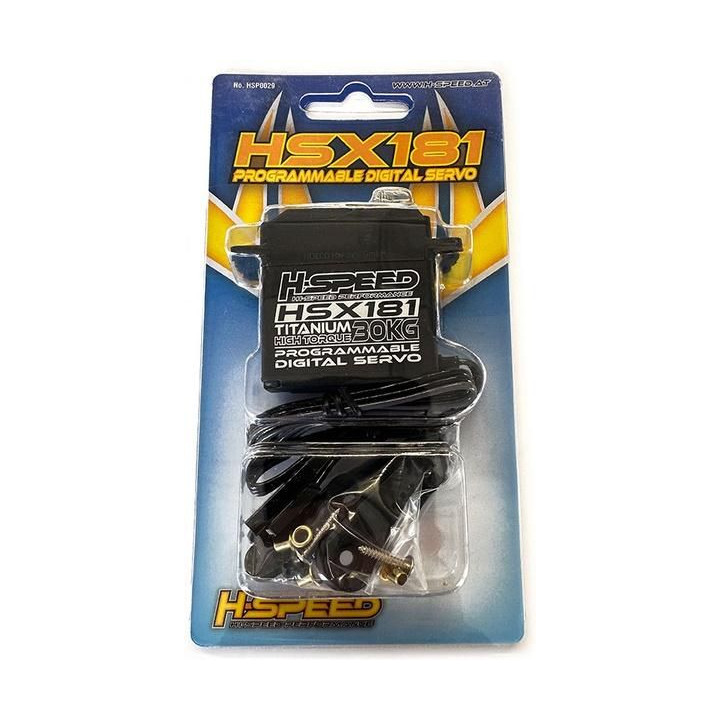 H-Speed servo HSX181 30kg.cm 0.19s/60°