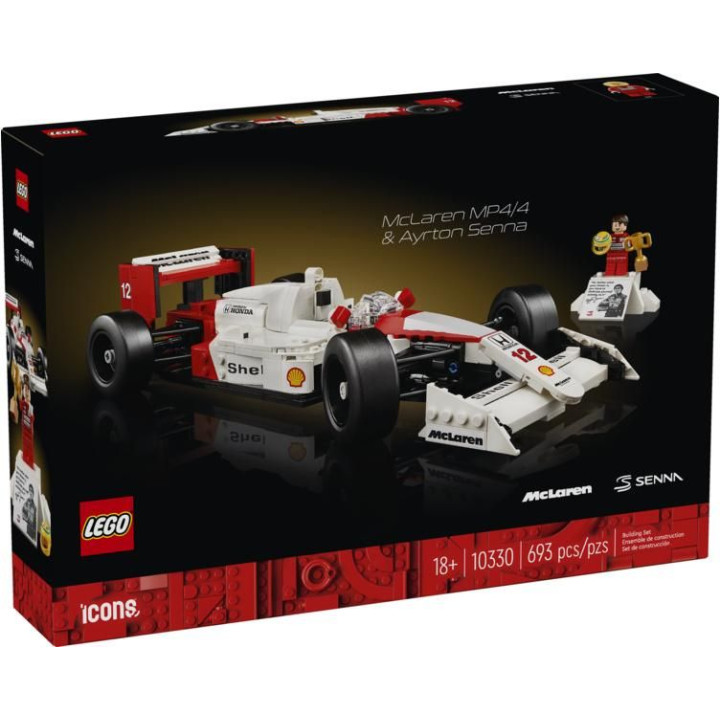 LEGO Icons - McLaren MP4/4 a Ayrton Senna