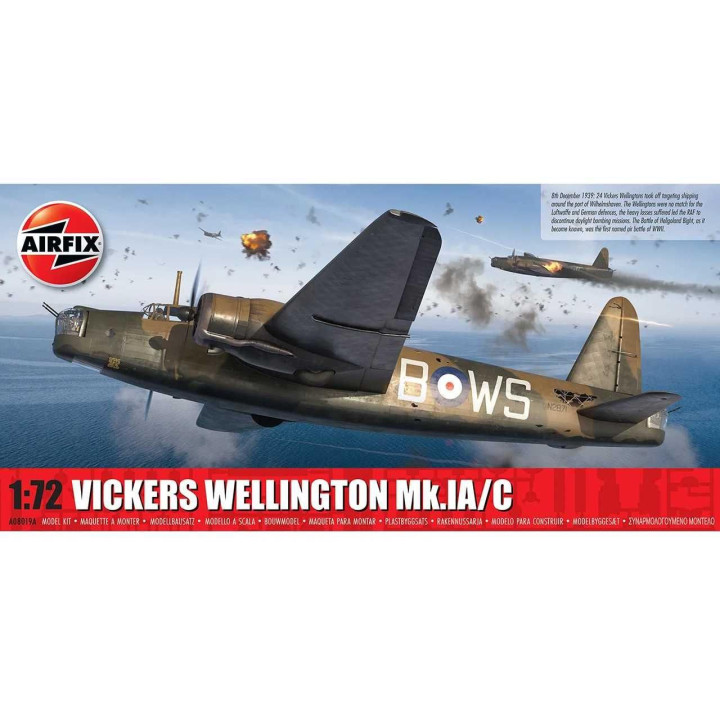 Classic Kit letadlo A08019A - Vickers Wellington Mk.IA/C (1:72)