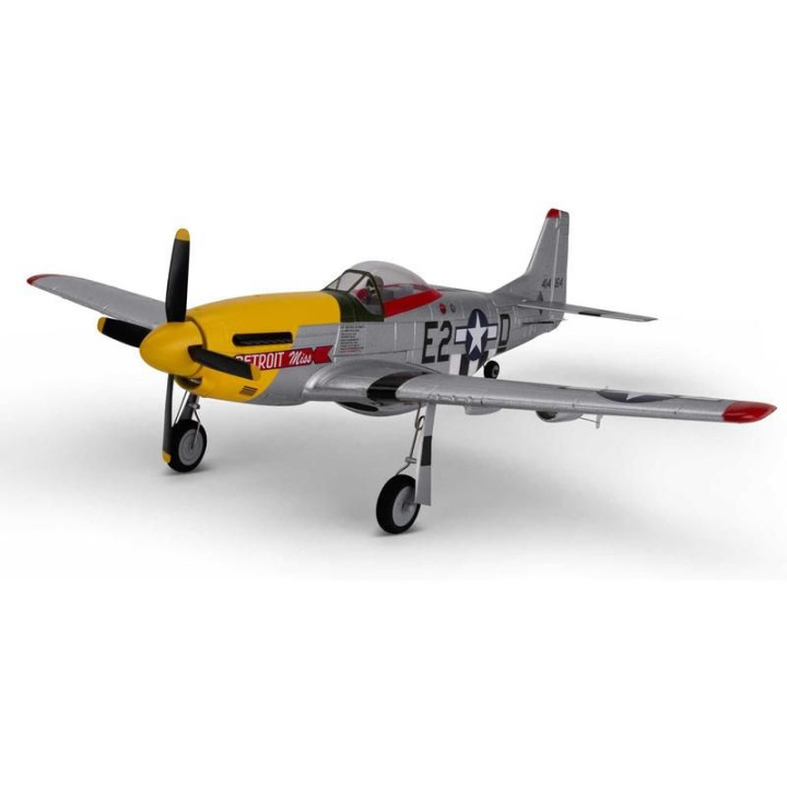 E-flite UMX P-51D Mustang “Detroit Miss” AS3X Safe Select BNF Basic