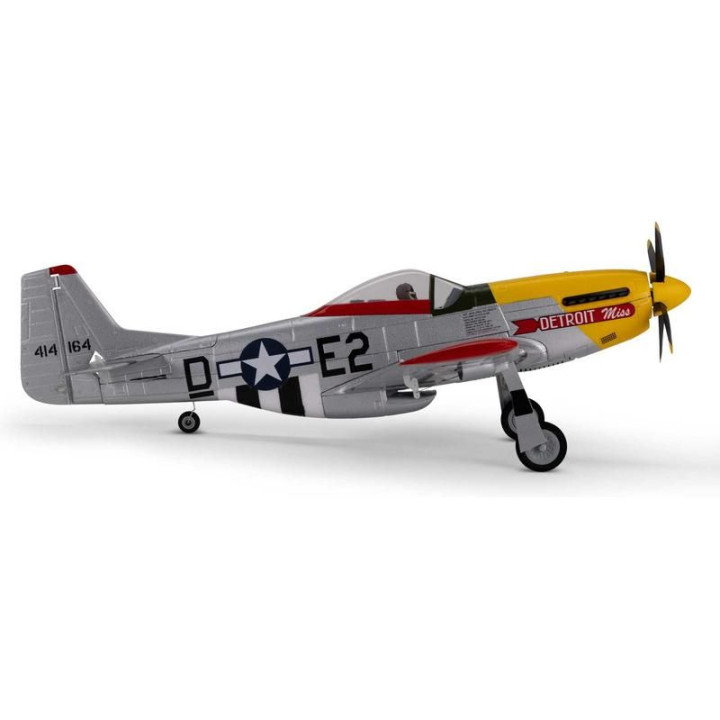 E-flite UMX P-51D Mustang “Detroit Miss” AS3X Safe Select BNF Basic