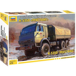 Model Kit military 5074 - Kamaz Mustang Truck (1:72)