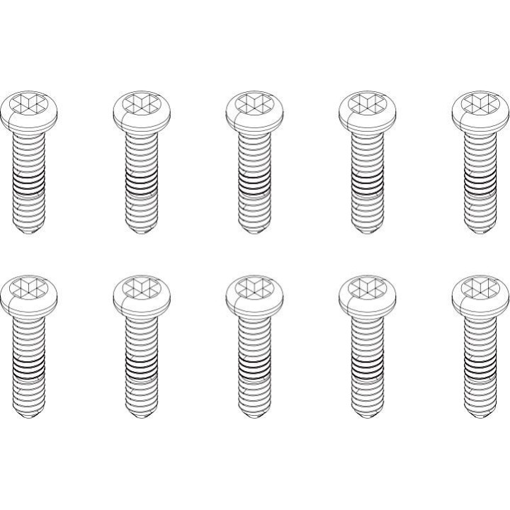Turbo Racing Šroubky M1,4 x 8 mm 10 ks