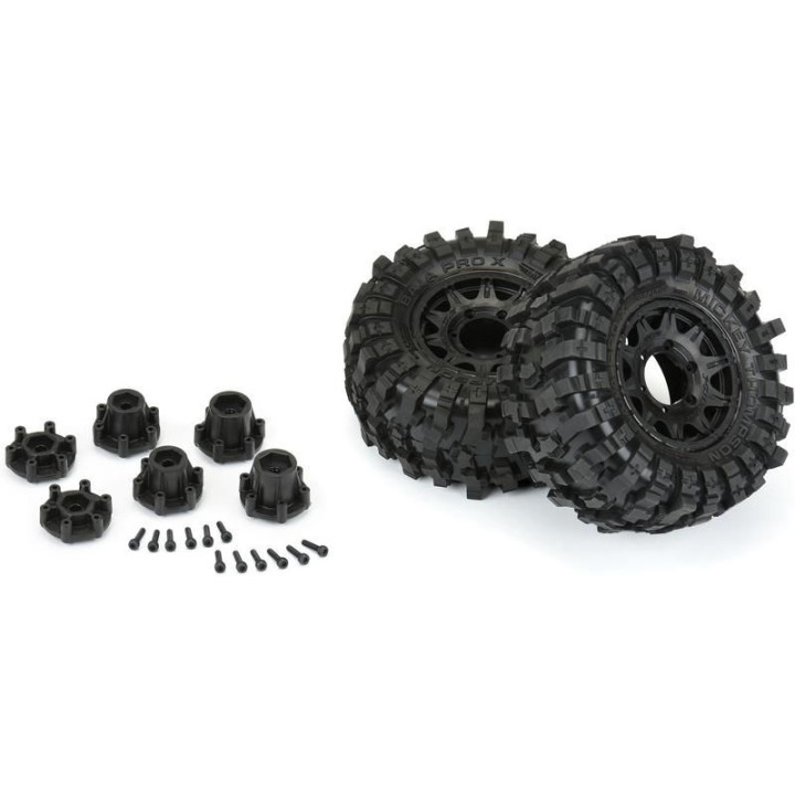 Pro-Line kolo 2.8" Mickey Thompson Baja Pro X, disk černý H12/H14mm (2)