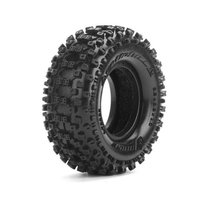 CR-UPHILL 1.0 - Pneumatiky s vložkou pro 1/18 a 1/24 crawler, 2 ks