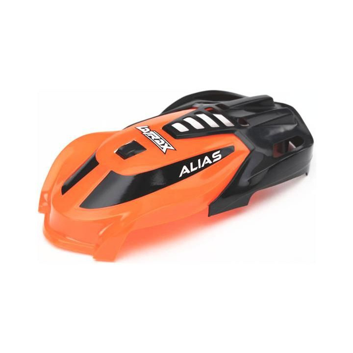 Traxxas kabina oranžová, vrut 1.6x5 (3): LaTrax Alias