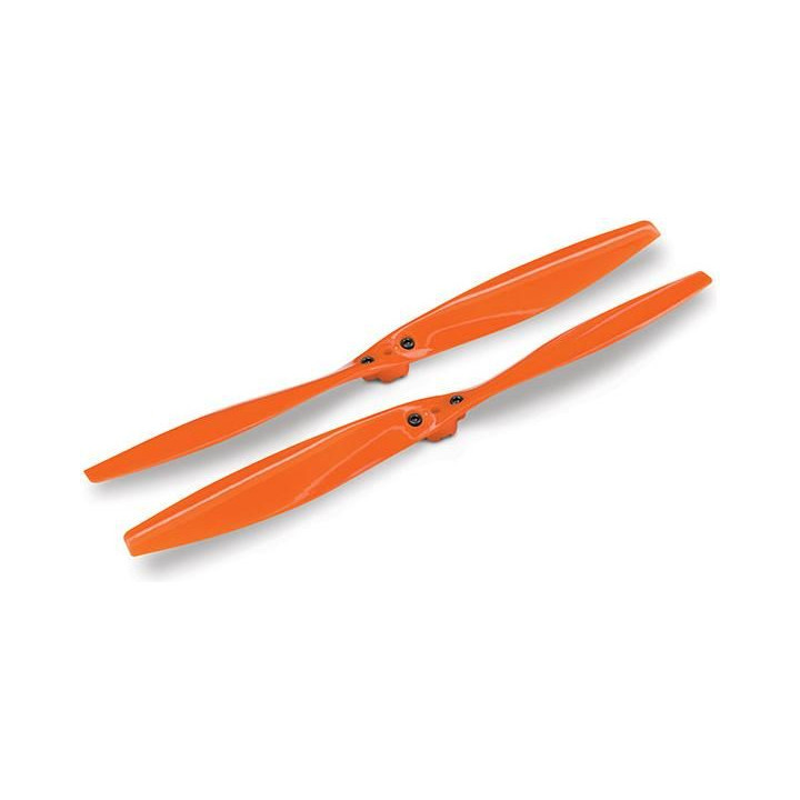 Traxxas vrtule oranžové (2) se šrouby: Aton