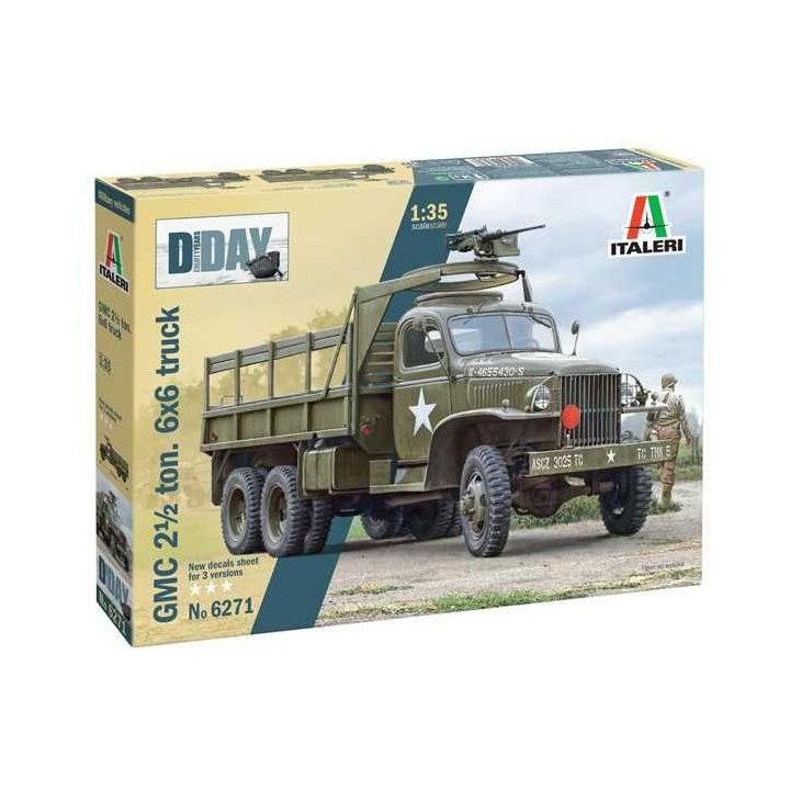 Model Kit military 6271 - GMC 2 1/2 ton. 6x6 truck (1:35)