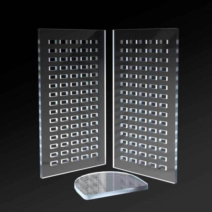Acrylic molds - Regular Bricks 1:35 / Akrylové formy - Bežné tehly