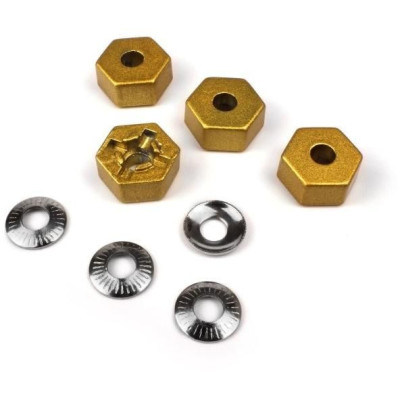 Set kovových 12mm unašečů kol