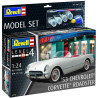 Model auta ke slepení. Velikost: 1:24; 17,7 cm. Balení obsahuje: 91 dílků ke slepení, lepidlo, štětec a barvičky.